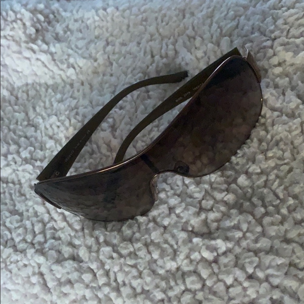 Versace copper brown sun glasses